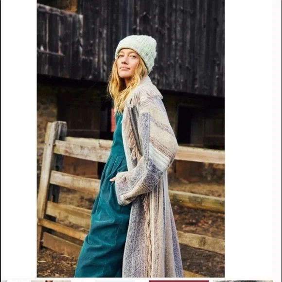 FREE PEOPLE WE THE FREE desert fringe coat - Picture 3 of 6